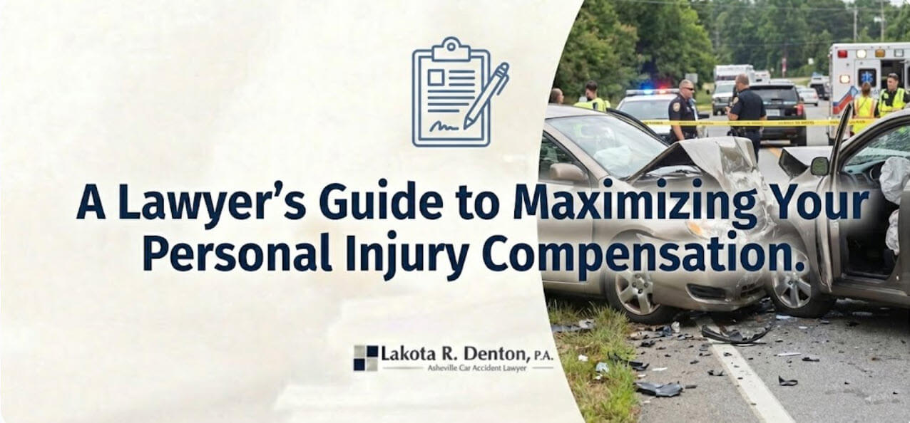 Maximizing Your Personal Injury Compensation - blog title card
