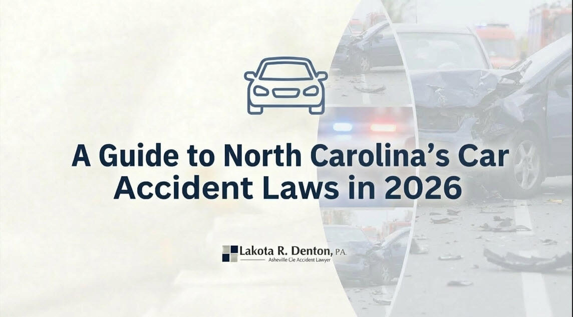 NC car accident laws guide 2026 - blog title card