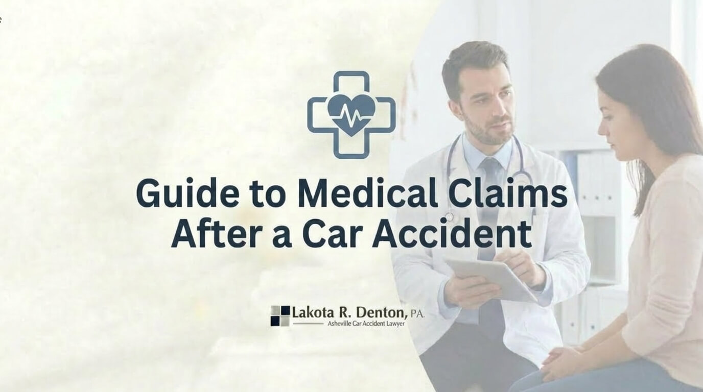 Medical claims after car accident blog title card
