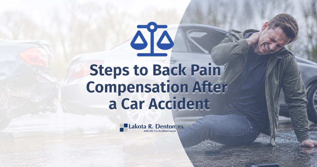 Back Pain Compensation Steps Blog Title Card