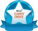 AVVO client's choice award logo
